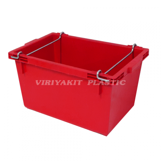 ลังพลาสติกทึบหูเหล็ก - บริษัท วิริยะกิจอุตสาหกรรมพลาสติก จำกัด - ลังโปร่งใส่ผลไม้  ลังโปร่งพลาสติก  ลังผลไม้  ลังพลาสติกทึบหูเหล็ก  ลังพลาสติกทึบ  ลังทึบ หูเหล็ก 